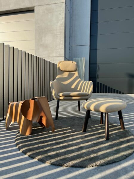 HAL LOUNGE CHAIR + OTTOMAN VITRA – showroommodel