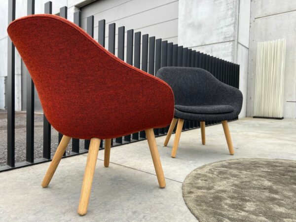 HAY ABOUT A LOUNGE CHAIR LOW AAL82 ZWART