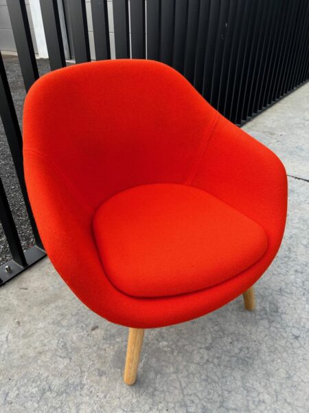 HAY ABOUT A LOUNGE CHAIR LOW AAL82 POPPY RED