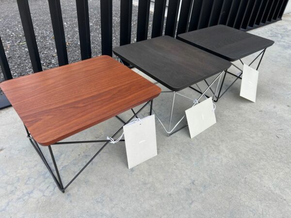 EAMES VITRA LTR, DONKER EIKEN MASSIEF