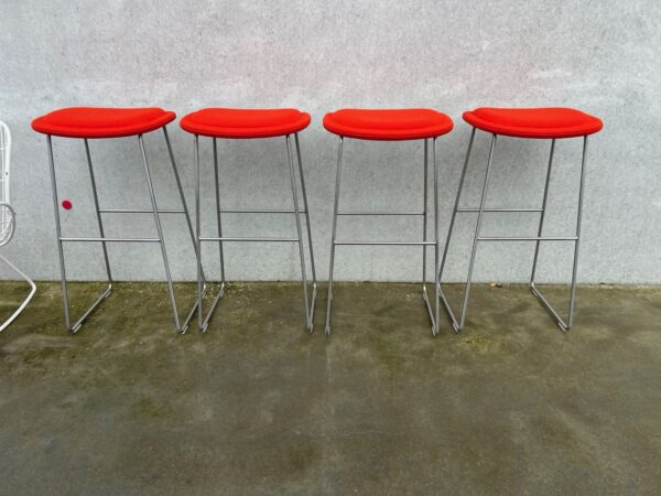 CAPPELLINI HI PAD STOOL ROOD