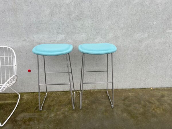 CAPPELLINI HIGH PAD STOOL LICHTBLAUW, 1x