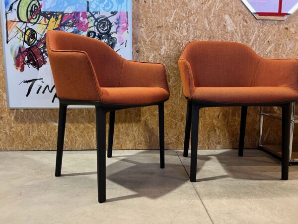 VITRA SOFTSHELL ARMCHAIR, SHOWROOMMODELLEN, 2X