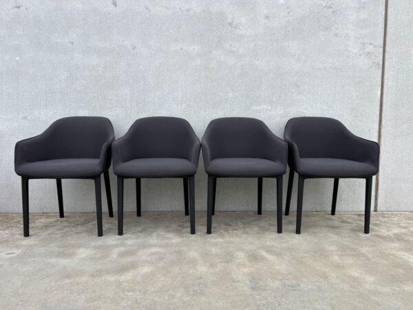 VITRA BOUROULLEC SOFTSHELL ARMCHAIRS, 22X